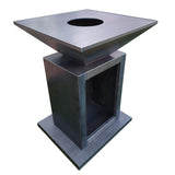 Brasero 700 + socle corten