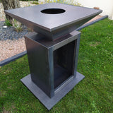 Brasero 700 + socle corten